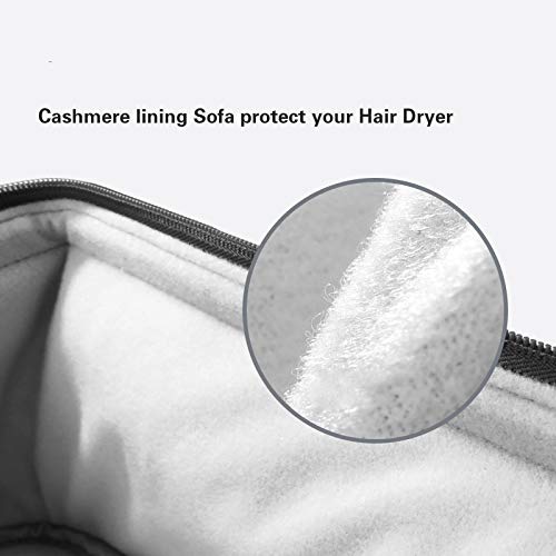 Travel Case For Dyson Hair Dryer Bag Storage Carrying Case For Dyson Supersonic Hair Dryer Styler Accessories Protection Organizer (Dark Gray) #TOP2