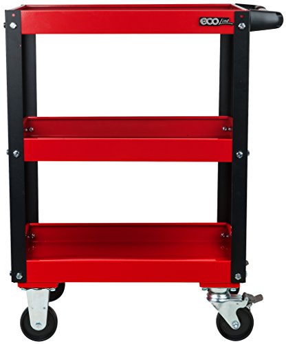 Chariot d'atelier métal à 4 roues directionnelles KS TOOLS - 4
