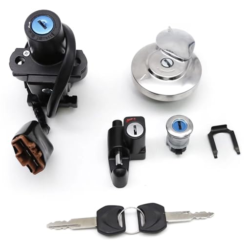 Jeu clé d'allumage pour CRF250L 2013-2020 avec bouchon de réservoir moto