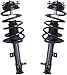Detroit Axle - 12pc Front End Suspension Kit for 2009-2012 Dodge Caliber 2010 2011, Struts w/Coil Spring Control Arms w/Ball Joint Tie Rods Sway Bars Boots Replacement Ready Struts Shocks Assembly