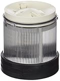 Material: Polycarbonat Schneider Electric  XVBC2B7 - Leuchtelement, Dauerlicht, optischer Signalgeber, farblos, 24 V AC DC