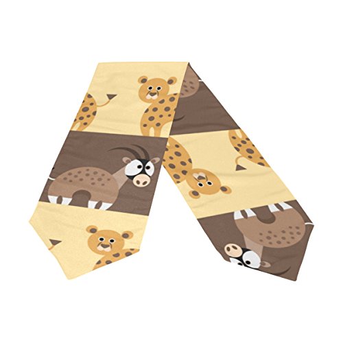 U Life Vintage African Wild Animal Tiger Striped Table Runners #TOP1