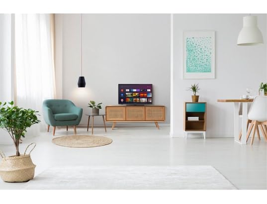 Panasonic TX-24MS480E 2023 TV LED HD de 24 pulgadas, High Dynamic Range (HDR), Android TV, Asistente de Google, Chromecast, Bluetooth, USB Media Player, Wireless LAN, Titanio Oscuro