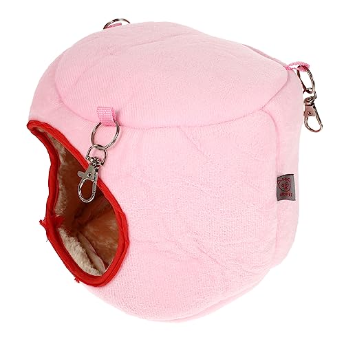 TOYANDONA Little Pet Hammock for Hamsters Soft Hanging Bed Cage Decor Warm Nest for Small Pets for Sleeping Playing High Grade Material
