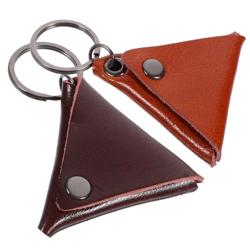 Holibanna 2pcs Guitar Picks Storage Pouches Compact Keychain Holder for Guitar Picks Durable Plectrum Cases Stylish and Lightweight present for Musicians