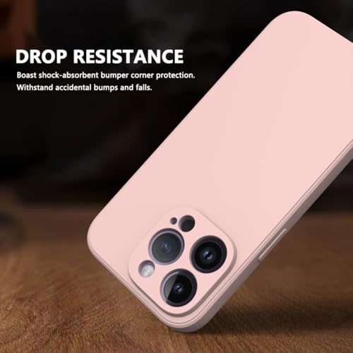 Image of for iPhone 16 Pro Case Pink, Scratch Resistant with Soft Touch, Slim Thin Phone Cover for iPhone 16 Pro