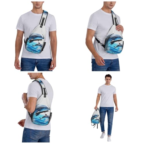 Mochila tipo bandolera para senderismo ligera y unisex miniatura 7