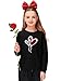 Remimi Valentines Hearts Sweatshirt For Girls Boys Fashion Love Balloon Printed Photographic Shirts Black 11-12 Years