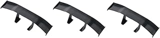 Levemolo 3 Peças Spoilers De Decoração De Carro De Cauda Para Carro Spoiler De Asa Traseira Do Carro Spoiler De Teto Traseiro Acessórios Do Carro Reajuste Acessórios De Automóveis Spoiler