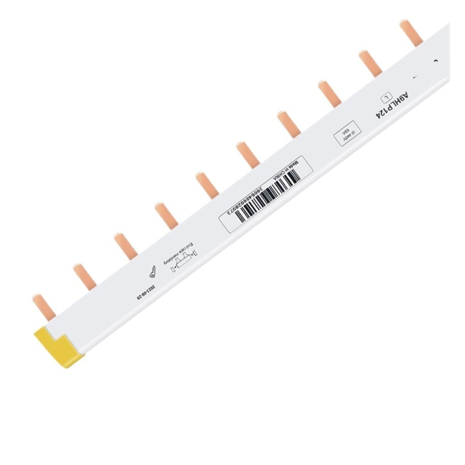 Interruptor de barra colectora 1P DPN A9HLP124 con puente de cobre puro 4