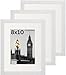 Price comparison product image Picture Frame 8 x 10, White, Pack of 3, Freestanding and Wall Mountable, 20 x 25 cm, 10x8 Picture Frames, White 8x10 Photo Frames, 8x10 Photo Collage Gallery Display