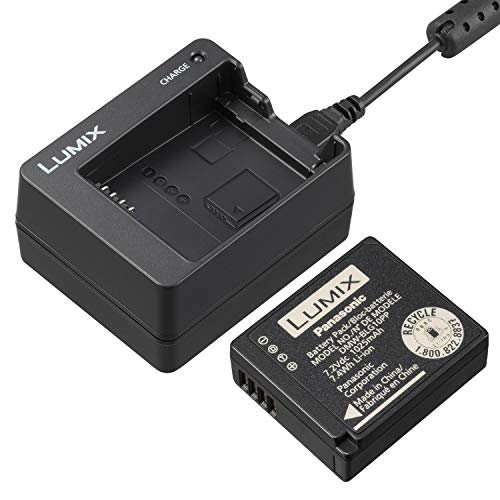 Panasonic DMW-ZSTRV Lumix Battery & External Charger Travel Pack, Black Panasonic DMW-ZSTRV Lumix Battery & External Charger Travel Pack, Black