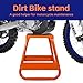 Dirt Bike Stand Motorcycle Center Stand with Non-Slip Pad, Heavy Duty Powersports Mini Bike Stand & Hoist Table for Dirtbike, Motorcycle, and Bike Maintenance-800LBS Capacity