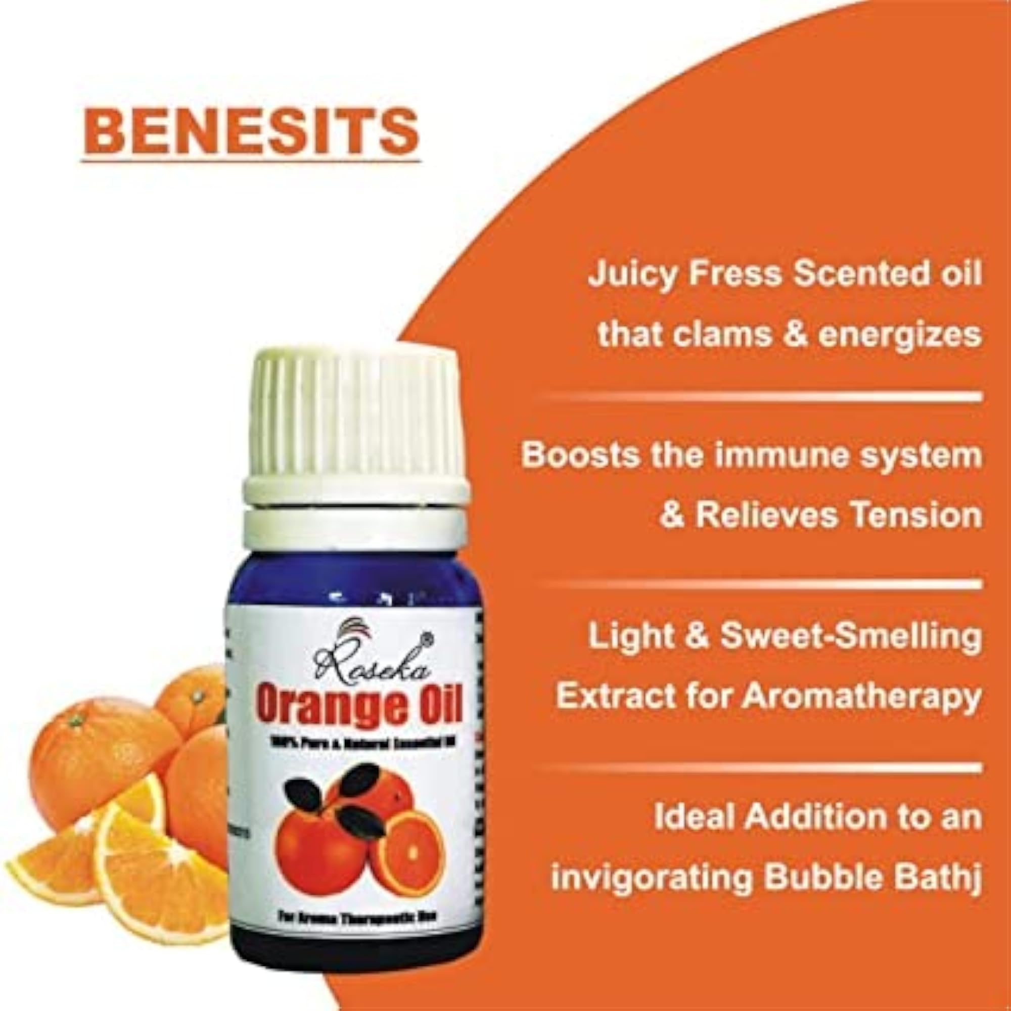 Essential Oil Orange & Lemon/Olive Combo Set, 100% Pure