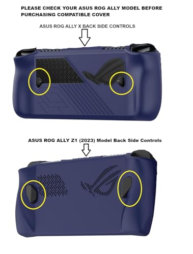 Image of Silicone Cover Designed for ASUS ROG Ally Z1 /Z1 Extreme, Compatible with ROG Ally RC71L (2023 Launched) Model Only (Asus ROG Ally Console NOT Included) luminiscent Green