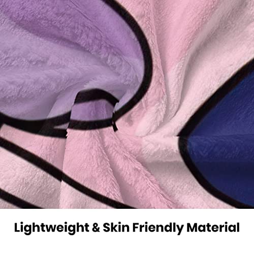 Anime Blanket Lightweight Flannel Blankets Cartoon Throws Blankets Soft Cozy Bedding For Kids Adults Gifts All Season 40"X50" #TOP5