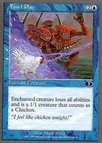 Magic The Gathering - Fowl Play - Unglued