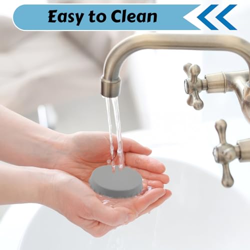 Dosendeckel Getränkedose, Silikondeckel für Dosen Getränke, Wiederverwendbare Bierdosen Abdeckung Deckel, Dosenabdeckung Verschluss für Standard Soda Cola,Grau,2 Stück