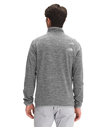 Miniatura 2 de The North Face Canyonlands - Chaqueta Con Cremallera Completa Para Hombre, Tnf Gris Medio Jaspeado, X-Small