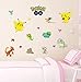 YFKSLAY Wandaufkleber Minions Poster Wanddekoration Türaufkleber Home Decoration Wandkunst Geschenk Kinder Interieur PVC Vinyl