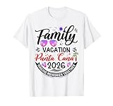 Family Vacation Punta Cana 2026 Matching Vacation 2026 T-Shirt