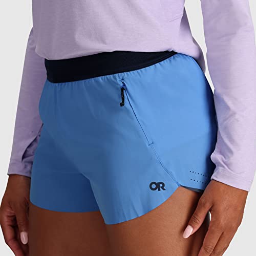 Outdoor Research Short feminino Swift Lite, costura interna de 6,35 cm – shorts elásticos