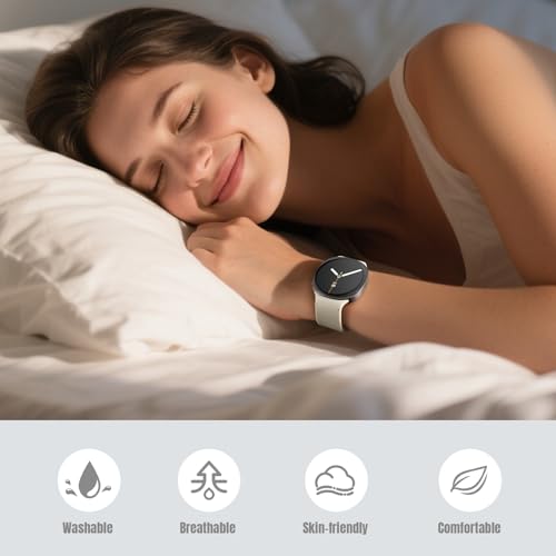 4 Pack Sport Band for Galaxy Watch 8/9 40mm 44mm/Watch 8 Classic 46mm Women - image 5
