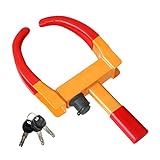 Wheel Lock Universal Wheel Clamp Lock Adjustable Security Trailers Tire Boot Lock Anti Theft for ATV