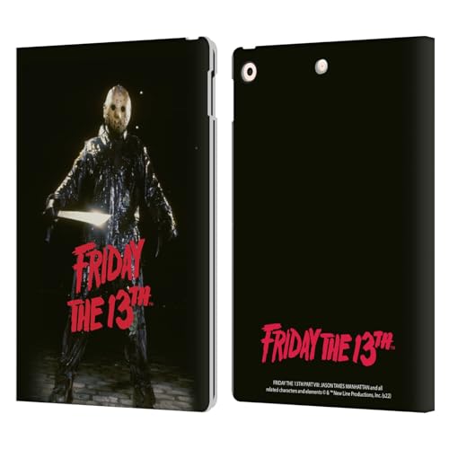Protection cuir iPad 10.2 Jason Voorhees graphisme haute définition officiel