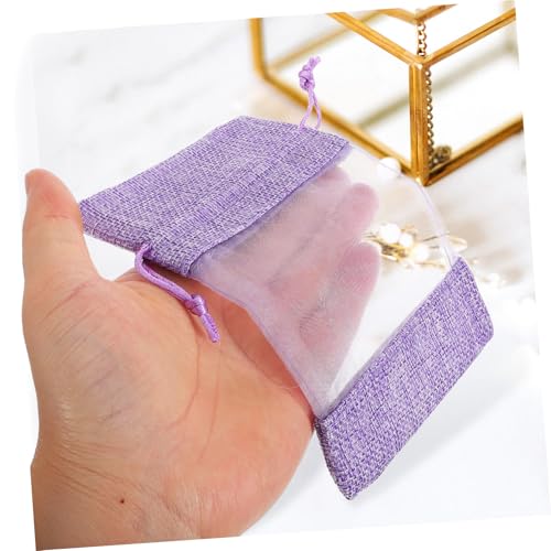 Bolsas de Sachet de Lavanda 10 pcs con Cierre de Cordón miniatura 4