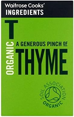 Cooks' IngredientsOrganic Thyme Waitrose 10g