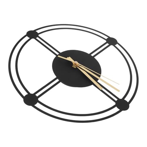 Sosoport Orologio da Parete Analogico in Vintage Resistente Intemperie per Ed Esterno per Soggiorno e Patio