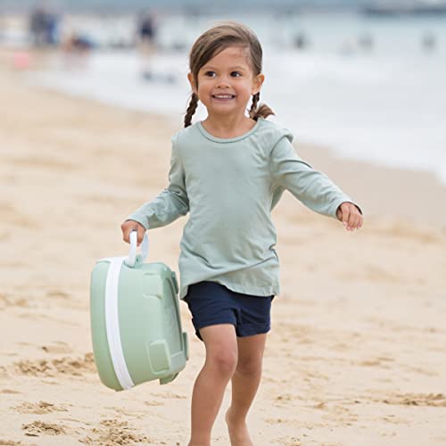 My Carry Potty - Travel Potty, Award-Winning Portable Toddler Toilet Seat For Kids To Take Everywhere (Grey Pastel) #TOP6