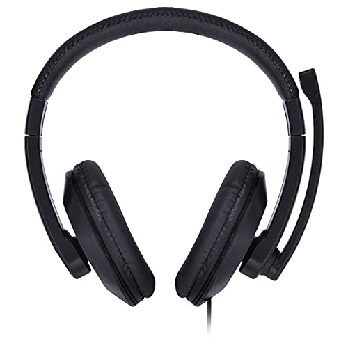 FONE HEADSET GAMER VX GAMING V BLADE II USB COM MICROFONE RETRÁTIL E AJUSTE DE HASTE PRETO - GH204 -