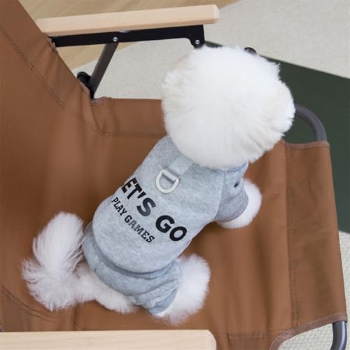 ZYHARUKO Winter-Hundemantel mit Anti-Haar-Haftung, dehnbare Beine, vollständige Abdeckung, für große Hunde, für den Außenbereich, warmer Hundeoverall mit flexiblen Kanten