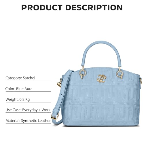 Image of Lavie Signature Women's Quilt Tinian Satchel Handbag | Satchel Bag For Work | Ladies Purse | Stylish Shoulder Bag | Gift For Women