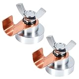 Magnetic Welding Ground Clamp – Strong Welding Magnets Clamp Tool for Efficient Welding Support and Connection (2, Large)