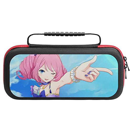 Switch ケース ロクでなし魔術講師と禁忌教典 桜庭ローラ 薄型 スイッチ ケース 可愛い スイッチ専用ケース 大容量 Switchカバー Switch専用キャリーケース 持ち手付き スイッチポーチ 耐衝撃 収納バッグ スイッチカバー Joy-Con