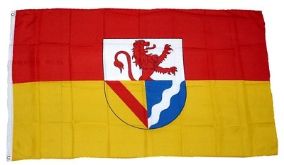 Flagge Landkreis Karlsruhe – 90 X 150 Cm, UV-beständig, Für Drinnen & Draußen