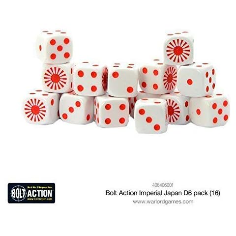 Warlord Games Japanese Army D6 Dice Pack Cover