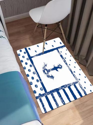 Alfombrilla de baño de microfibra con diseño de arrecife coral 2