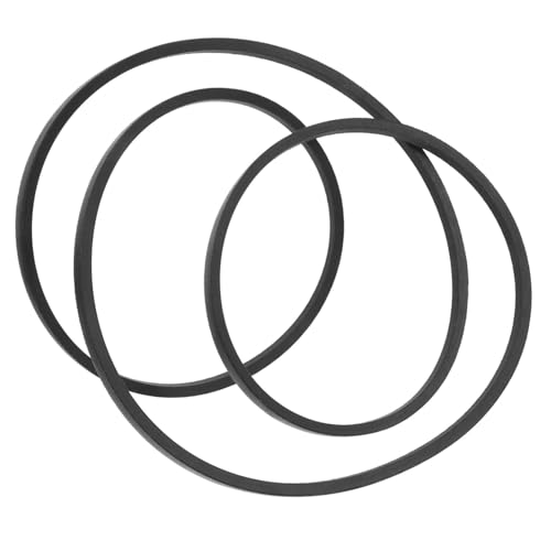 iplusmile Correa de Transmisión para Cortacésped Resistente Goma Negra Compatible con Modelos Instalación Fácil Mantenimiento Reducido