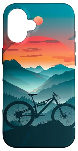 Mountain Bike Bicycle Case for iPhone 16