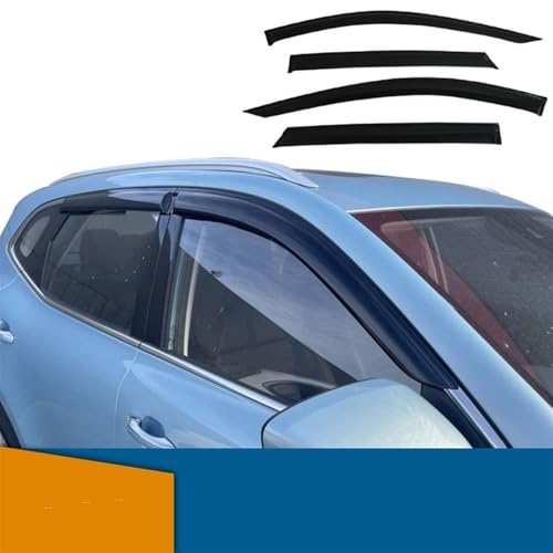 Déflecteurs de vent pour MG HS : aérez votre SUV par temps de pluie