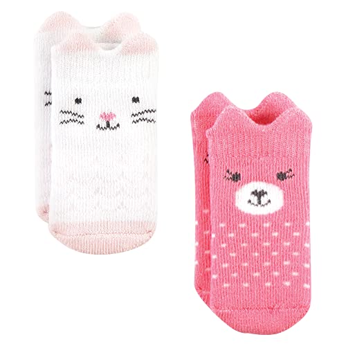 Image of Hudson Baby Baby 8-pack Cotton Rich Newborn and Terry Socks
