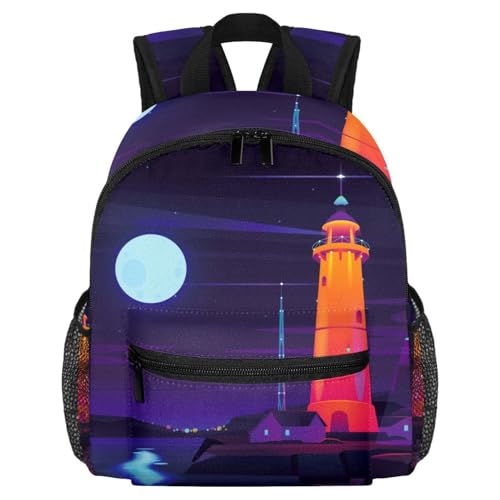 Sac à dos léger pour enfants de 3 à 8 ans petit sac scolaire motif feuilles tropicales