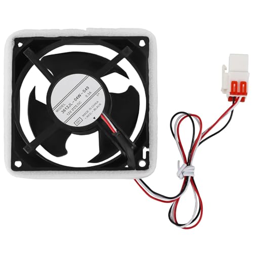 3612JL-04W-S49 DA81-06013A Refrigerator Evaporator Fan Motor Replacement for Samsung RF28HFEDBSG/AA-00 etc Replace DA31-00287A U92C12MS1B3-52 AP5914786 PS9603956 3967908 EAP9603956.