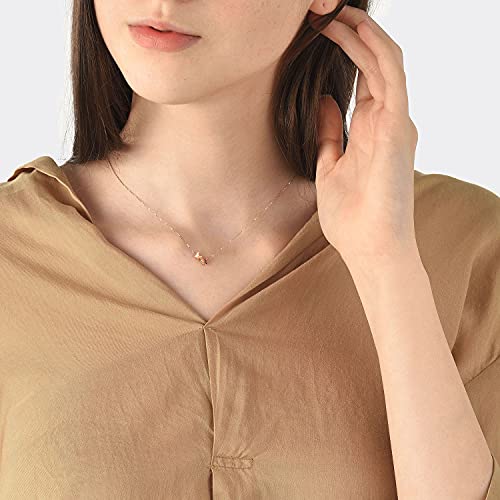 CHOW SANG SANG Delicate Gold 18K Rose Gold Adorable Butterflies Necklace for Women 91093N | 17.7 Inches, (45 CM)2