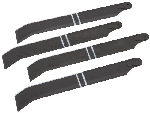 Heli-Max Main Rotor Blade Set for Black Hawk (1/43 Scale), Black/White