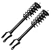 Detroit Axle - 3.6L Front Struts Rear Shocks for 11-15 Grand Cherokee Dodge Durango, 2011 2012 2013 2014 2015 Struts with Coil Spring Shock Absorbers Assembly Replacement Suspension Kit